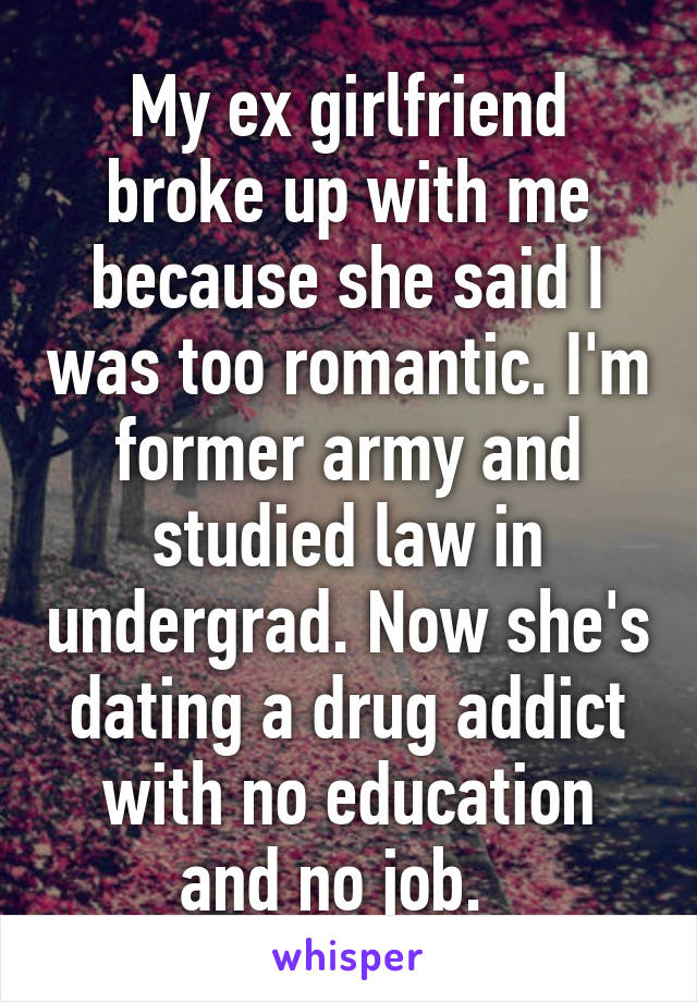 Dating drug addict girlfriend